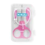 Ficha técnica e caractérísticas do produto Kit Manicure Infantil com Estojo Plástico Rosa Kababy - Tricae