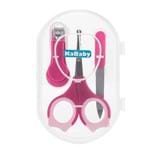 Ficha técnica e caractérísticas do produto Kit Manicure Infantil Premium Rosa Kababy - Tricae