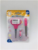 Ficha técnica e caractérísticas do produto Kit Manicure Rosa - Kidstar Ref