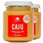 Ficha técnica e caractérísticas do produto Kit 2 Manteiga de Castanha de Caju 220g Benni Alimentos