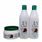 Kit Manutenção Hidratante Cocotrat Life Hair 3X500Ml