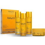 Ficha técnica e caractérísticas do produto Kit Manutenção Trivitt 3x250ml + Hidratação Nº03 300g - Itallian Hairtech