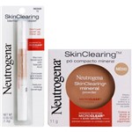 Ficha técnica e caractérísticas do produto Kit Maquiagem Antiacne Skinclearing Neutrogena Médio