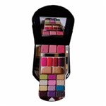 Ficha técnica e caractérísticas do produto Kit Maquiagem Any Color com Espelho Blush Batom Pó e Sombra