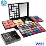 Ficha técnica e caractérísticas do produto Kit Maquiagem com Sombra 3d Jasmyne V222-A