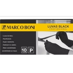 Ficha técnica e caractérísticas do produto Kit Marco Boni 06 Caixas De Luvas P Pretas Com 10 Uni. Cada