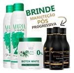 Kit Maria Escandalosa Progressiva Botox Organico + Kit Manutenção Marroquina