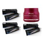 Ficha técnica e caractérísticas do produto Kit Marsala 3 Tinta 1 Matizador 500g Hidratycollor Mairibel
