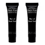 Ficha técnica e caractérísticas do produto Kit Máscara Anti-Cravos Shills Peel-Off Black Mask