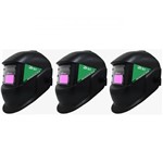 Ficha técnica e caractérísticas do produto Kit Mascara de Solda Automática Brax - 3 Unidades - Brax Solda