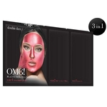 Ficha técnica e caractérísticas do produto Kit Máscara Facial Detox Platinum Rosa OMG! Double Dare