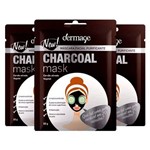 Kit 3 Máscara Facial Purificante Dermage 10g