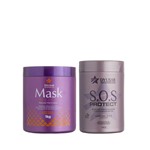 Ficha técnica e caractérísticas do produto Kit Máscara Matizadora + Máscara SOS DYUSAR 1KG