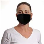 Ficha técnica e caractérísticas do produto Kit 10 Máscaras de Tecido Camada Dupla Reutilizável Preta