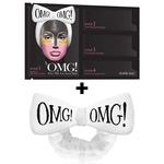 Ficha técnica e caractérísticas do produto Kit Máscaras Faciais 4 em 1 OMG Double Dare + Faixa Branca