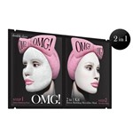 Ficha técnica e caractérísticas do produto Kit Máscaras 2 em 1 OMG Double Dare + Faixa Rosa Claro