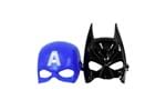 Ficha técnica e caractérísticas do produto Kit 2 Mascaras Morcego e Capitão América Vingadores Avengers