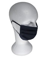 Ficha técnica e caractérísticas do produto Kit 2 Máscaras Proteção Dupla Camada de Tecido Preta - Lynx Produções Artistica