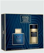 Ficha técnica e caractérísticas do produto Kit Masculino Perfume e Desodorante King Of Seduction Absolute Antonio Banderas