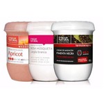 Kit Massagem Pimenta Negra, Esfoliante Forte e Creme de Massagem Rosa Mosqueta Dagua Natural