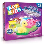 Ficha técnica e caractérísticas do produto Kit Massinha Baby Poney Amarelo 150G Art Kids - Acrilex