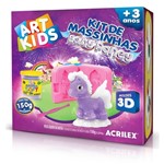 Ficha técnica e caractérísticas do produto Kit Massinha Baby Poney Lilás 150G Art Kids - Acrilex