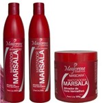 Ficha técnica e caractérísticas do produto Kit Matizador Marsala Maycrene Shampoo Condicionador Mascara