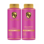 Ficha técnica e caractérísticas do produto Kit Matizador Pink Shampoo + Máscara 300ml - Robson Peluquero RP