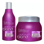 Ficha técnica e caractérísticas do produto Kit Matizador Platinum Blond Shampoo + Mascara 250G