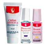 Ficha técnica e caractérísticas do produto Kit Mavala Cuticle Cream, 002 Base & Mavadry (3 Produtos)