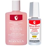 Ficha técnica e caractérísticas do produto Kit Mavala Mava White Pink Nail Polish - Clareador 10ml + Removedor 100ml