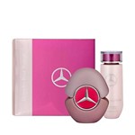 Ficha técnica e caractérísticas do produto Kit Mercedes Benz Woman Perfume Feminino EDP 60ml + Body Lotion 125ml