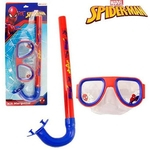 Ficha técnica e caractérísticas do produto Kit Mergulho Com Mascara Snorkel Homem Aranha Spider Man Na Cartela