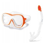 Ficha técnica e caractérísticas do produto Kit Mergulho Wave Rider Snorkel Intex