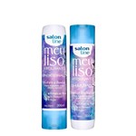 Ficha técnica e caractérísticas do produto Kit Meu Liso Brilhante Salon Line Shampoo e Condicionador 300ml - Salon Line Professional