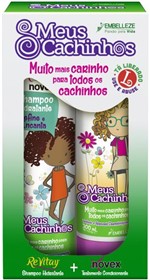 Ficha técnica e caractérísticas do produto Kit Meus Cachinhos Shampoo + Condicionador Novex - Embelleze