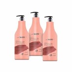 Ficha técnica e caractérísticas do produto Kit Mex Pós Química Shampoo + Condicionador + Leave-In 1L