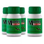 Ficha técnica e caractérísticas do produto Kit Moder Diet Compre 3 Leve 4 - Emagrecedor Original - Probiótica