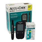 Ficha técnica e caractérísticas do produto Kit Monitor de Glicemia Accu-Chek Active Completo