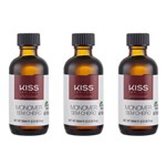 Ficha técnica e caractérísticas do produto Kit 3 Monomer First Kiss Liquido Acrilico 60Ml