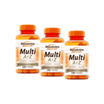 Ficha técnica e caractérísticas do produto Kit 3 Multi A-z Mix de Vitaminas e Minerais Sundown 120 Cápsulas