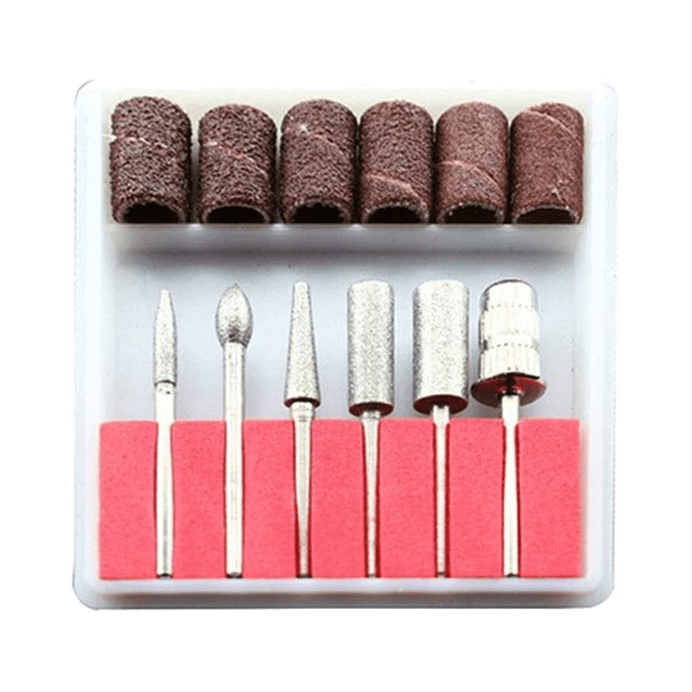 Ficha técnica e caractérísticas do produto Kit Nail Queen Lixa Elétrica Broca com 6 Unidades