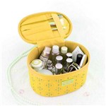 Ficha técnica e caractérísticas do produto Kit Necessaire 3 em 1 LASER CUT Amarelo Poliéster Jacki Design