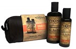 Ficha técnica e caractérísticas do produto Kit Necessaire Shampoo e Condicionador de Barba Viking Terra