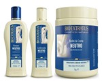 Ficha técnica e caractérísticas do produto Kit Neutro Shampoo + Condicionador 250ml + Máscara 1 Kg - Bio Extratus