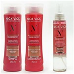 Ficha técnica e caractérísticas do produto Kit NICK VICK Color Protect Shampoo Cond e Spray Bifásico - Nick & Vick