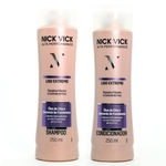 Ficha técnica e caractérísticas do produto Kit NICK VICK Liso Extremo Shampoo e Condicionador