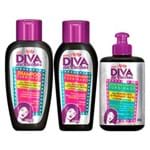 Ficha técnica e caractérísticas do produto Kit Niely Diva de Cachos Shampoo, Condicionador e Creme Conjunto