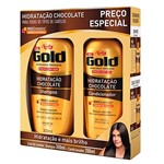 Ficha técnica e caractérísticas do produto Kit Niely Gold Hidratação Chocolate Shampoo 300ml + Condicionador 200ml