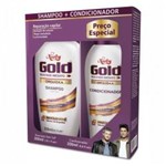 Ficha técnica e caractérísticas do produto Kit Niely Gold Shampoo + Condicionador